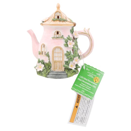 Mini LED Teapot House by Ashland®